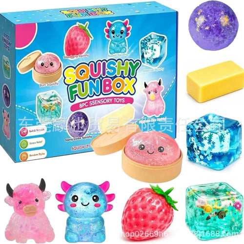 Squishy Fun Box Stress Relief Sensory Toy