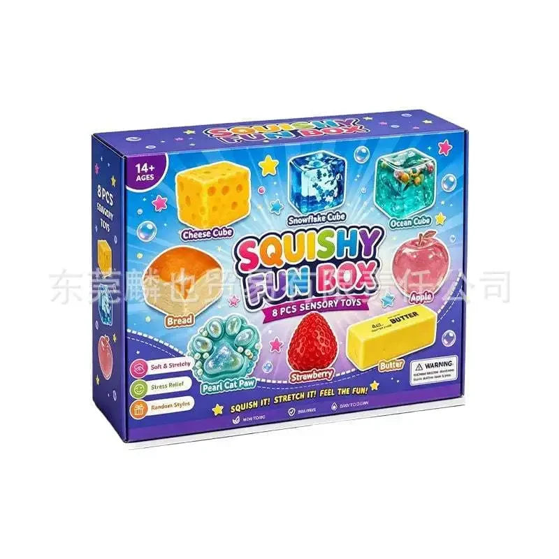 Squishy Fun Box Stress Relief Sensory Toy