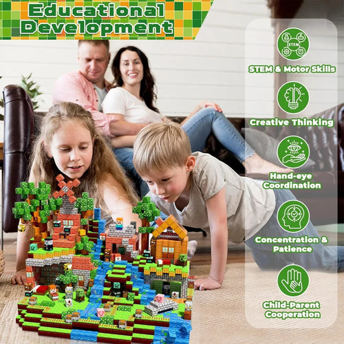 Magnetic Building Block Toy Set