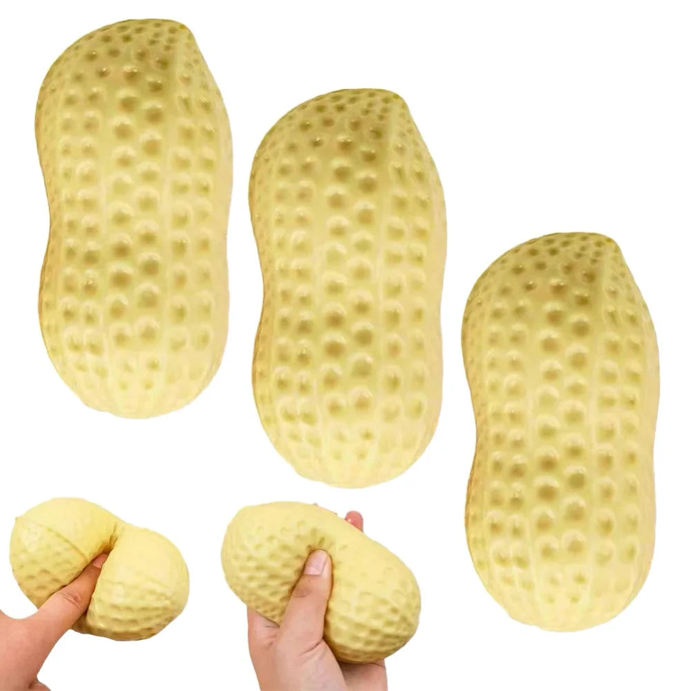 Peanut Squishy Toy Stress Relief Fidget