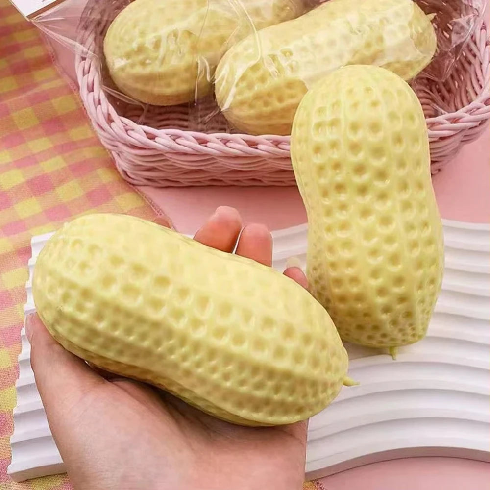 Peanut Squishy Toy Stress Relief Fidget