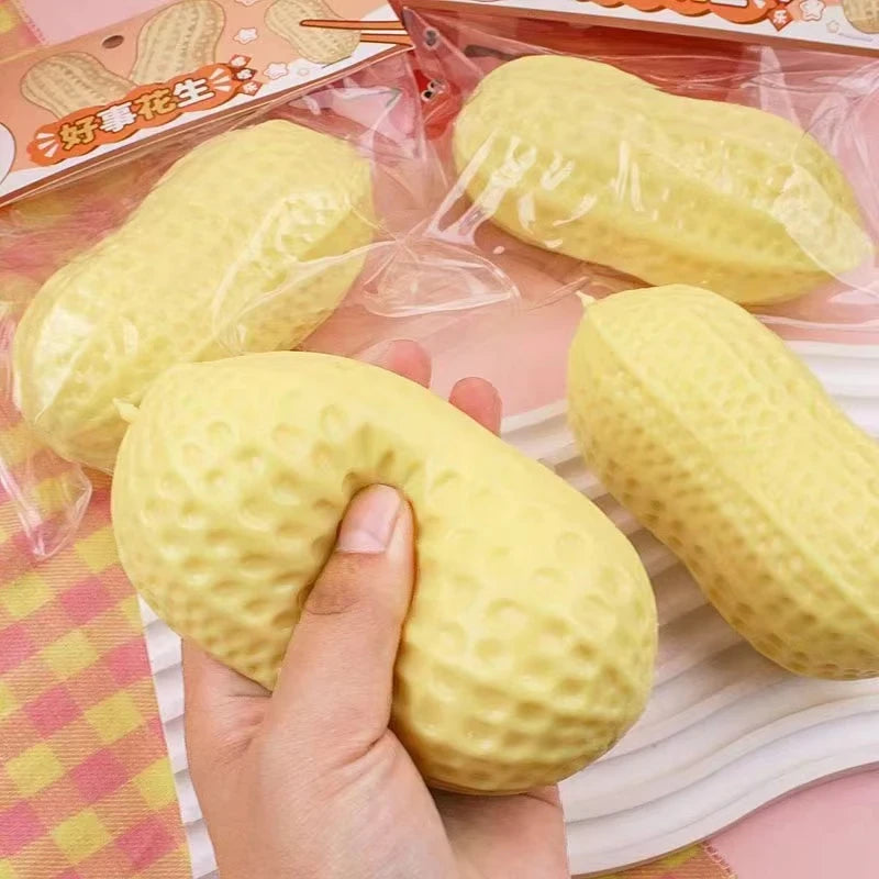 Peanut Squishy Toy Stress Relief Fidget
